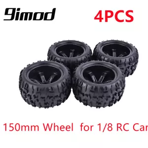 4 cerchi ruota e pneumatici 150 mm ZD Racing per 1/8 Traxxas Monster Truck - Foto 1 di 10