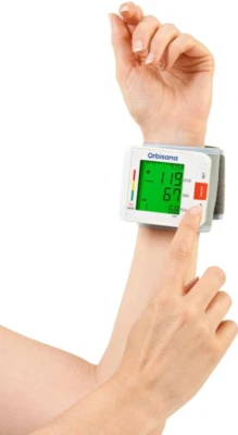 Obrisana BDH 355 Blutdruckmessgerät – Handgelenk-Messgerät für Blutdruck & Puls