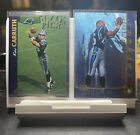 1997 Topps Chrome Rae Carruth Rookie Card #149 + 1997 UD3 #10. rookie card picture