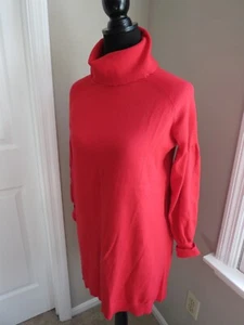 NEU OHNE ETIKETT SUGARLIPS KIRSCHROTER ROLLKRAGENPULLOVER MIT UMSCHLAG - GRÖSSE S - Bild 1 von 6