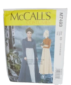 Regency Victorian Edwardian Jane Austen Dress Costume Sewing Pattern 14-22 - Picture 1 of 4