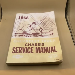 Chevrolet Truck Chevy Repair Service Chassis Manual 10-60 ST 133-68 Vintage 1968 - Picture 1 of 14