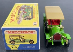 MATCHBOX Models of Yesteryear Y9-2.2a(D) 1912 Simplex Rare VAR. Not Shown In Cat - Picture 1 of 8