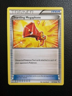 Startling Megaphone Trainer Card 97/106 Flashfire MINT Condition - Image 1 of 3