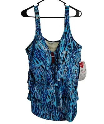 Corrector de barriga Avenue Blue Your Fit para baño talla 22W nuevo con etiquetas Foto 1 de 4