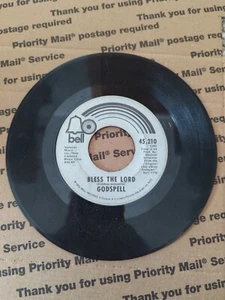 GODSPELL BLESS THE LORD / DAY BY DAY VINYL 45 - Picture 1 of 2