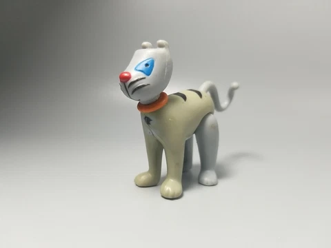 Caillou Gilbert the Cat Toy Figure PBS Kids Vintage 2002 Animal Pet Figurine HTF Cover