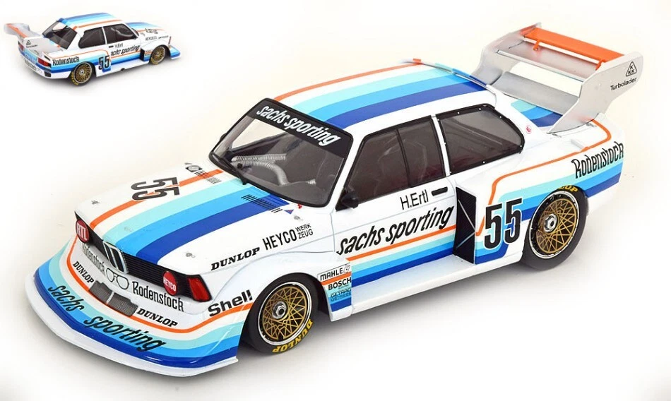 Modellino auto scala 1:18 BMW 320 Gr.5 SACHS DRM NURBURGRING 1978 ERTL racing - Immagine 1 di 1