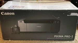 Canon PIXMA PRO-1 Digital Photo Inkjet Printer Mint Condition w Inks - Picture 1 of 10