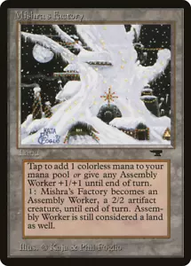 MTG Mishra's Factory Winter Antiquities Magic the Gathering - Picture 1 of 1