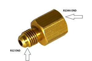 Adaptador R134a a R12 #3030a - Imagen 1 de 4