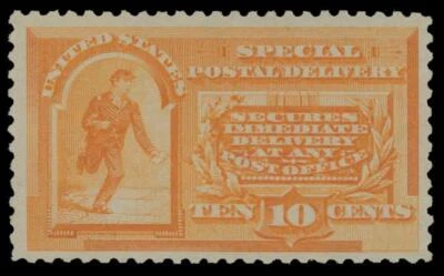 US STAMPS #E3 MINT OG NH SPECIAL DELIVERY PSE GRADED CERT VF-80 LOT #88624 - Image 1 of 3