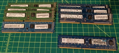 8 Sticks of 4 GB DDR3 DESKTOP RAM PC3-1600 11-11-A1 RAM - Image 1 of 4