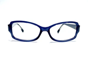 New Michael Kors Blue Grey Rectangular Wrap Snakeskin Glasses M2749S 55 16 130 - Picture 1 of 8