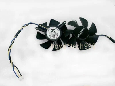 Fan For Gigabyte FS1250-S2053A Cooling GTX 1030 fan GTX 1050 Ti OC Low Profile - Image 1 of 4