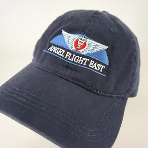 Angel Flight East Hat Cap Air Transportation Medevac Medical Helicopter Blue - Picture 1 of 8