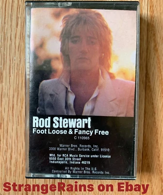 Rod Stewart - Foot Loose & Fancy Free - Cassette Tape  - PLAY TESTED - Image 1 of 4