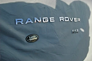 Land Rover HSE 2004-2008 4,4 L conjunto de emblemas escotilla trasera acabado fabricante de equipos originales - Imagen 1 de 2
