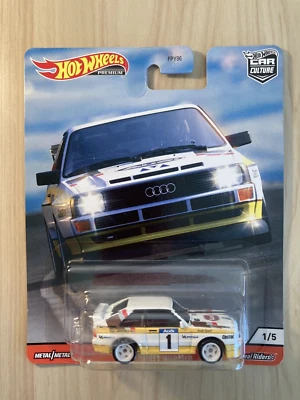 Hot Wheels nuevo Audi Sport Quattro Thrill Climbers en pilotos reales Foto 1 de 4