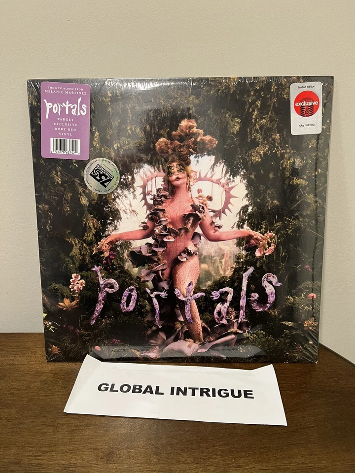 Melanie Martinez-Portals- Rock Atlantic Records 2023 USA Ruby Red LP Vinyl Mint