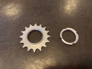 Fixie/Track 16t Cog And Lock Ring - Picture 1 of 2