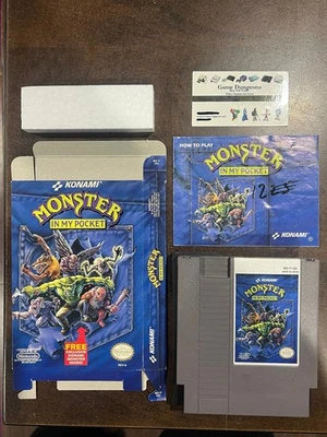 Monster in My Pocket Nintendo NES Completo En Caja - ¡Como Nuevo!! Foto 1 de 4