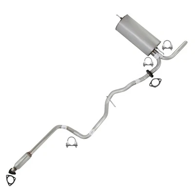 Kit de escape trasero Cat de acero inoxidable para: Chevrolet Malibu 1997-2003 2,4 L 3,1 L Foto 1 de 4