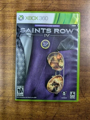 Saints Row IV "4" — Xbox 360 — 首席指挥官版(全新带盒)近乎完好 — 第 1/4 张图片