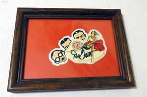 '60s WYNN'S DON GARLITS "Big Daddy" Signed Charger Racing Water Decal Framed - Picture 1 of 2