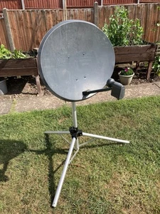 Satellite Dish and LNB. Plus Tripod. - Picture 1 of 3