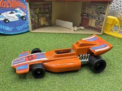 1970s Formula PACK Orange Indy F1 Car Hot Wheels Casting P.A.C.K. Hong Kong 5000 - Image 1 of 4