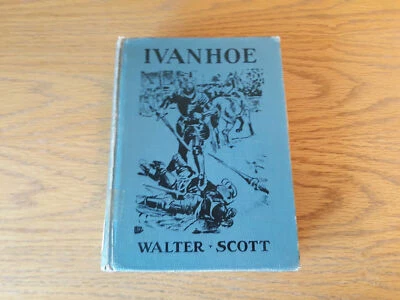 Ivanhoe Sir Walter Scott 1938 Hardcover Windermere Series Rand McNally Foto 1 de 4