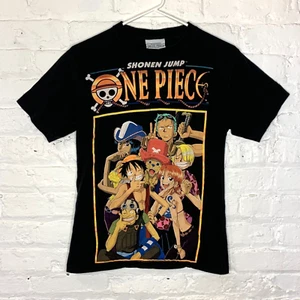 Vintage One Piece Anime Skypiea Mens T Shirt Sz Small Straw Hat Luffy Crew RARE - Picture 1 of 5