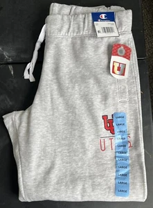 Utah Utes- Mens Champion Sweatpants- Size Large- New W/ Tags - Picture 1 of 8