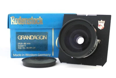 Rodenstock Grandagon 90mm F/6.8 Lens Copal No.0 Shutter in Box from Japan - Image 1 of 4