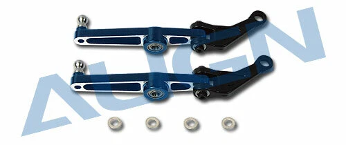 NEW ALIGN T-REX 600 Metal Washout Control Arm Blue HN6092-84 - Image 1 of 1