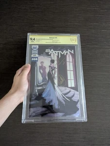 2018 DC BATMAN #44 Signed by Joelle Jones & Tom King Con Excl Variant CBCS 9.4 - Picture 1 of 2