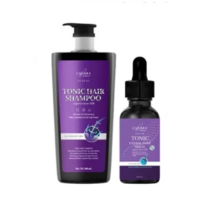 Chaba Growth Hair Tonic Shampoo & Hair Tonic Serum Thicker Hairline Hair Fall - Picture 1 of 16