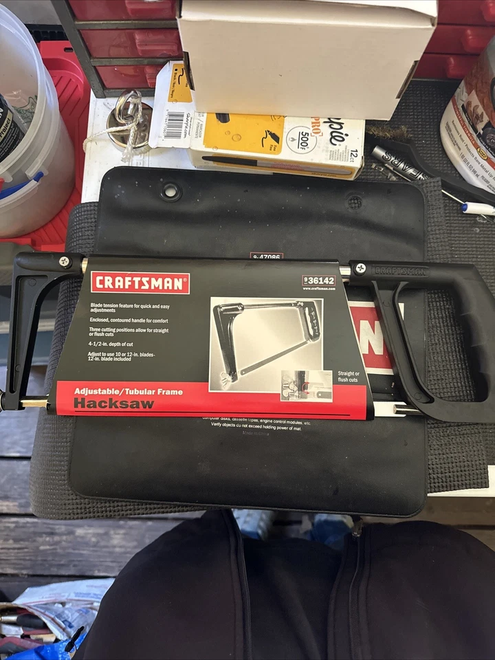 Sierra de calar con marco tubular ajustable Sears Craftsman NOS 36142 vintage  Foto 1 de 4