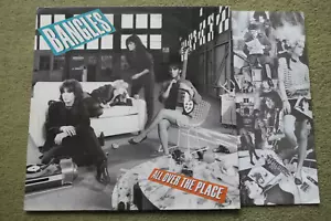 BANGLES – ALL OVER THE PLACE LP – Nr MINT A1/B1 1985 - Picture 1 of 2
