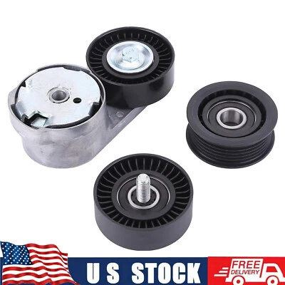 Serpentine Drive Belt Tensioner Kit for Chrysler Dodge Jeep Grand Cherokee 3.6L Foto 1 de 4