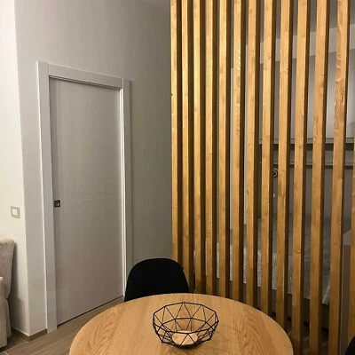 Set 6 Listelli Decorativi per Soffitto, Divisori, da 45x60x300 cm, Rovere Chiaro - Image 1 of 3