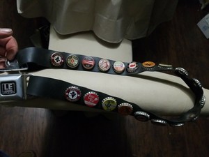 bottle cap belts