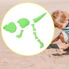 7x Play Sand Skeleton Dinosaur Toys Party Favors Beach Toy Model Set Skeleton