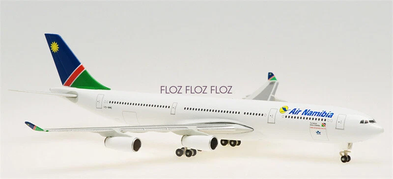 for Herpa for Air Namibia for Airbus A340-300 V5-NMF 1:500 plane Pre-built A - Image 1 of 1