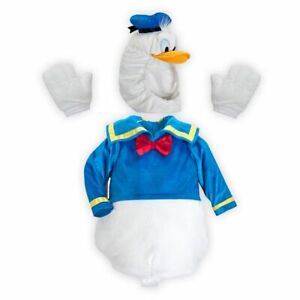 Disney Store Donald Duck Deluxe Baby Costume Boys 3 6 12 18 24 Months