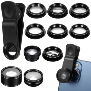 4 Pack Handy-Objektiv-Set Mann Kpl-Filter Multifunktionale Linse - Zdjęcie 1 z 12
