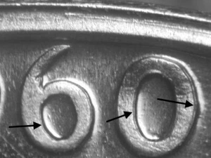 1960  WDDO-017 Doubled Die Obverse Ch/Gem Proof Jefferson Nickels - Picture 1 of 7