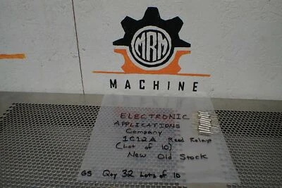 Electronic Applications Company 1C12A Reed Relays New Old Stock (Lot of 10) - Image 1 of 4