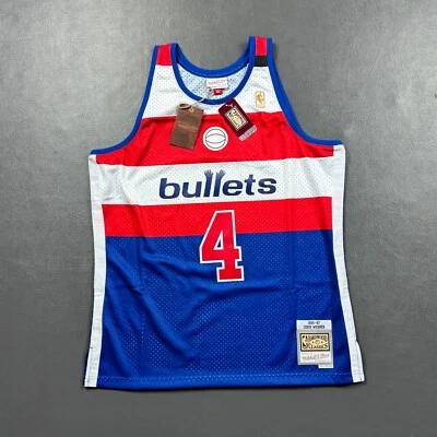 100% Authentic Chris Webber Mitchell & Ness 96 97 Bullets Jersey Size XL 48 Mens - Image 1 of 4